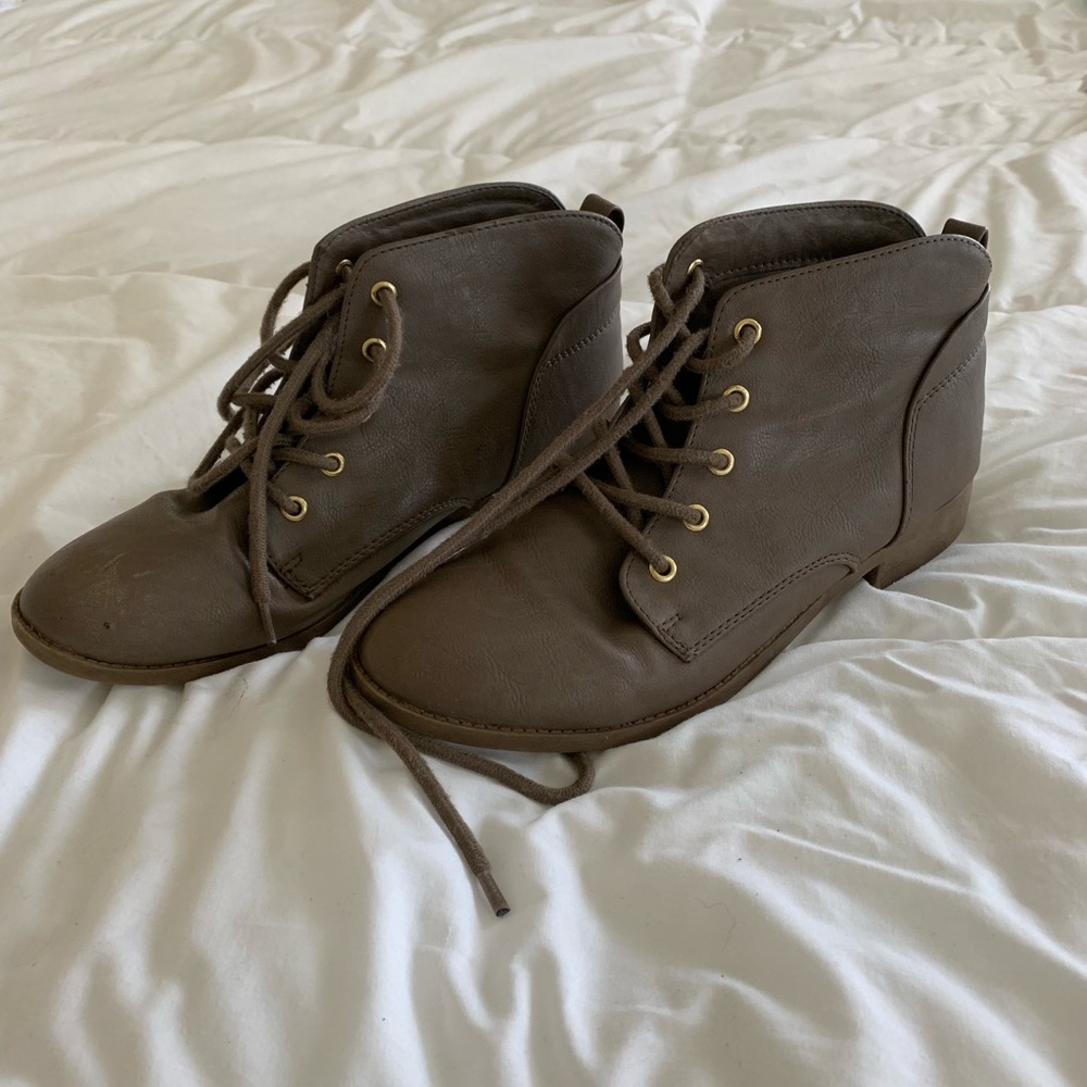 Grey Booties